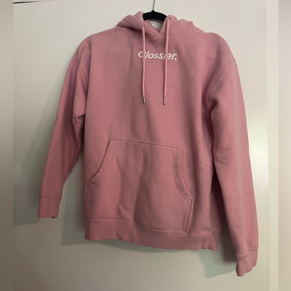 Glossier hoodie size xs